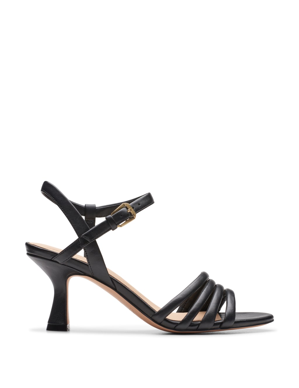 Leather Kitten Heel Sandals Clarks M S
