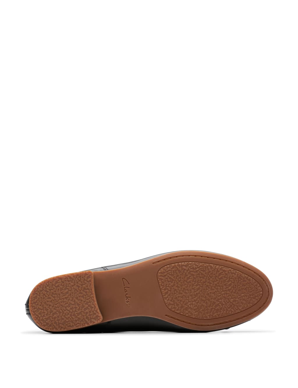 Wide Fit Leather Slip On Flat Pumps Clarks M S