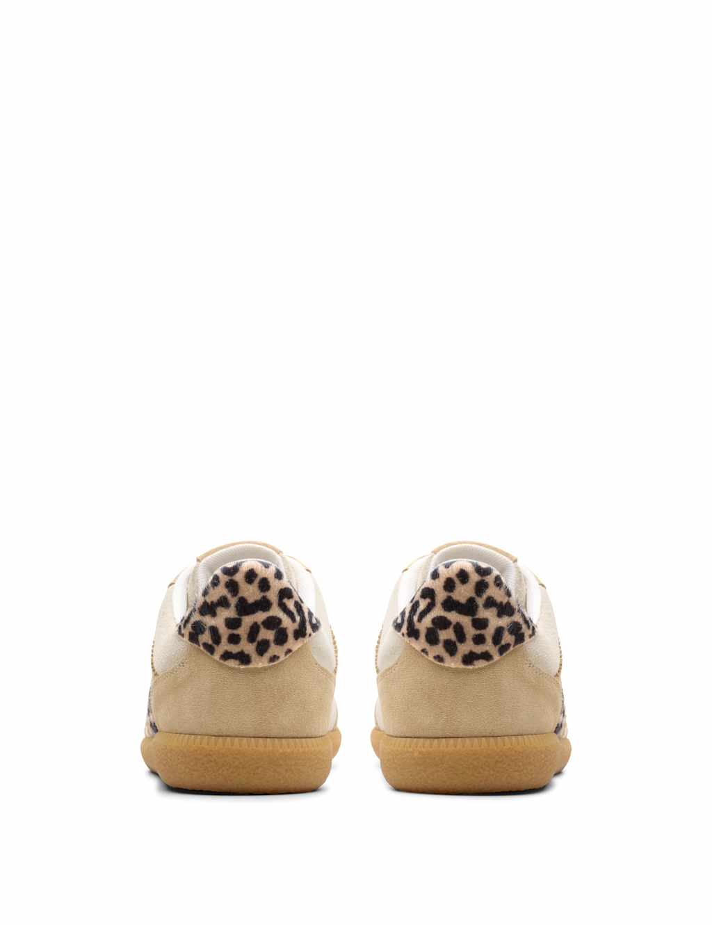 Suede Leopard Print Trainers 6 of 7