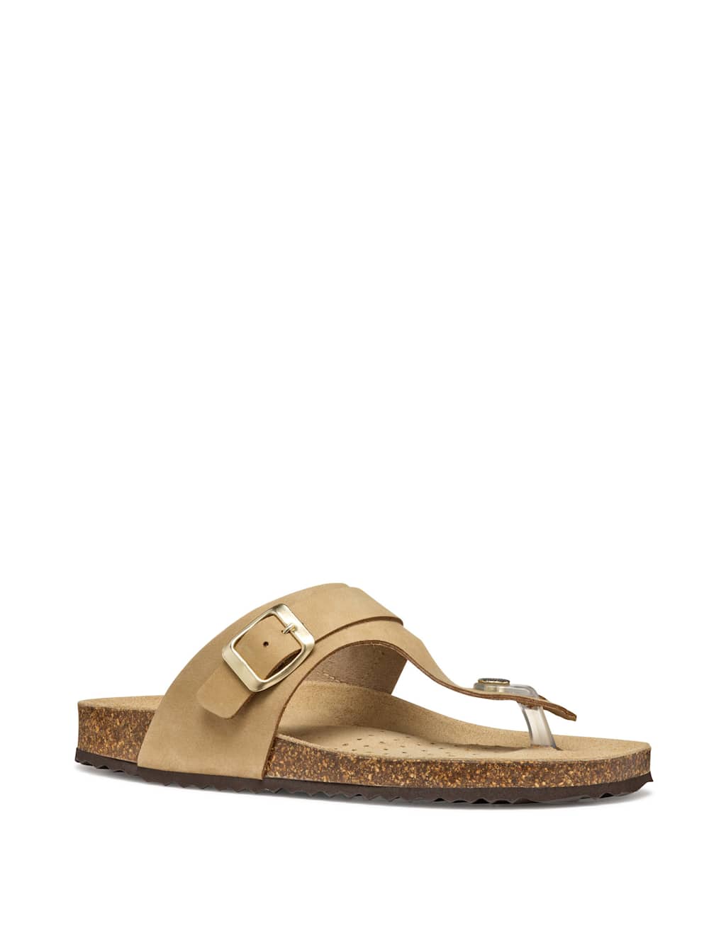 Leather Flat Sliders 2 of 6