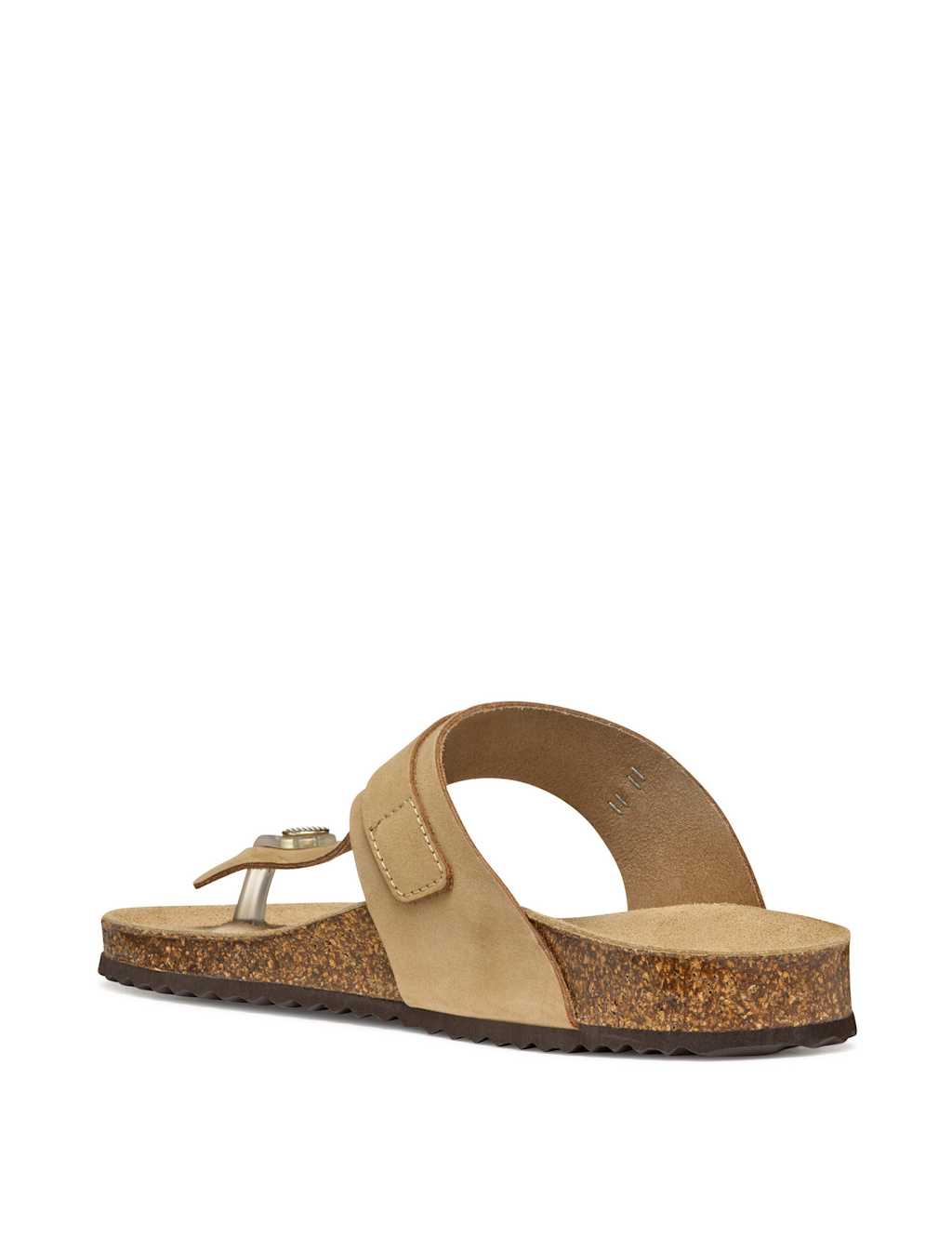 Leather Flat Sliders 3 of 6