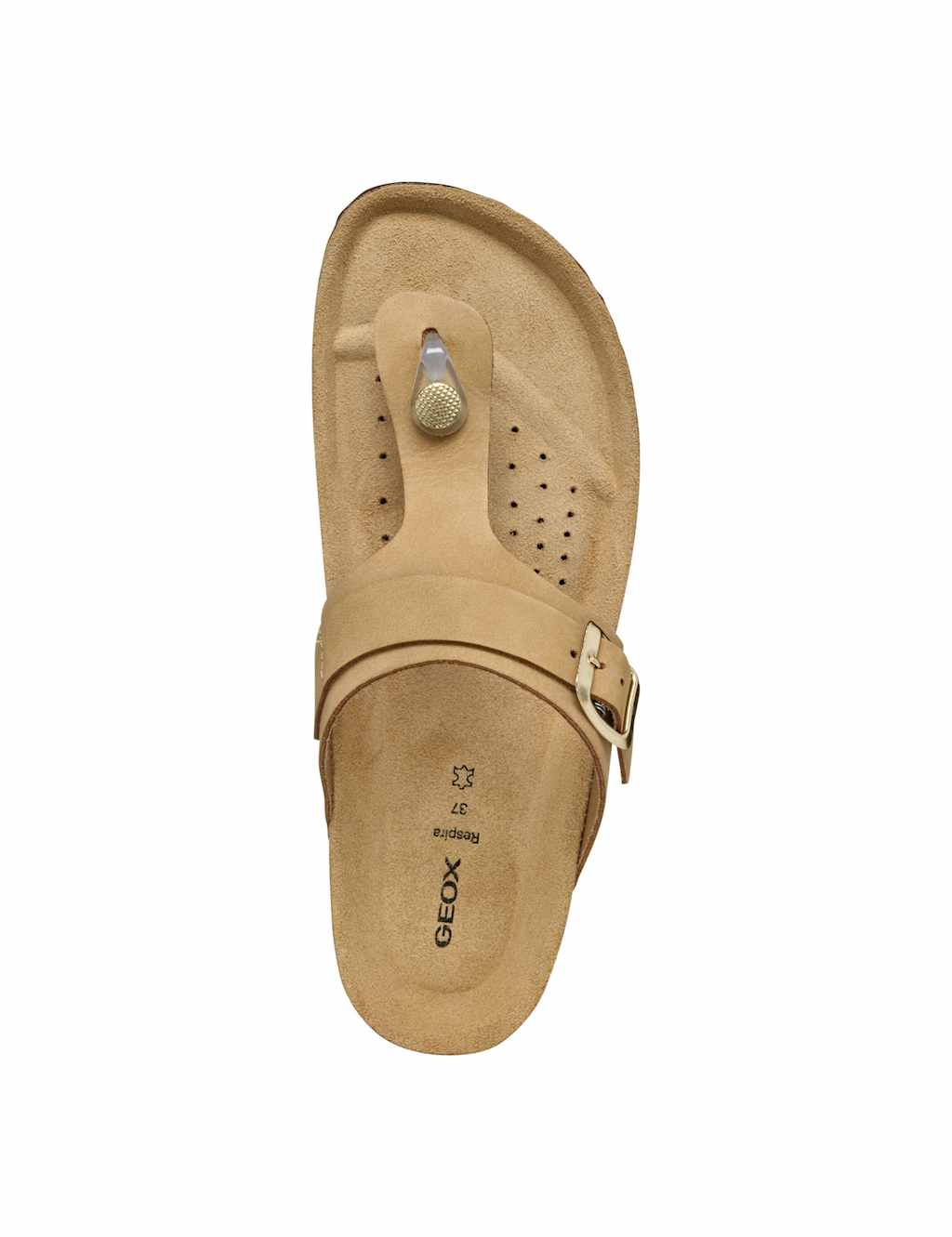 Leather Flat Sliders 5 of 6
