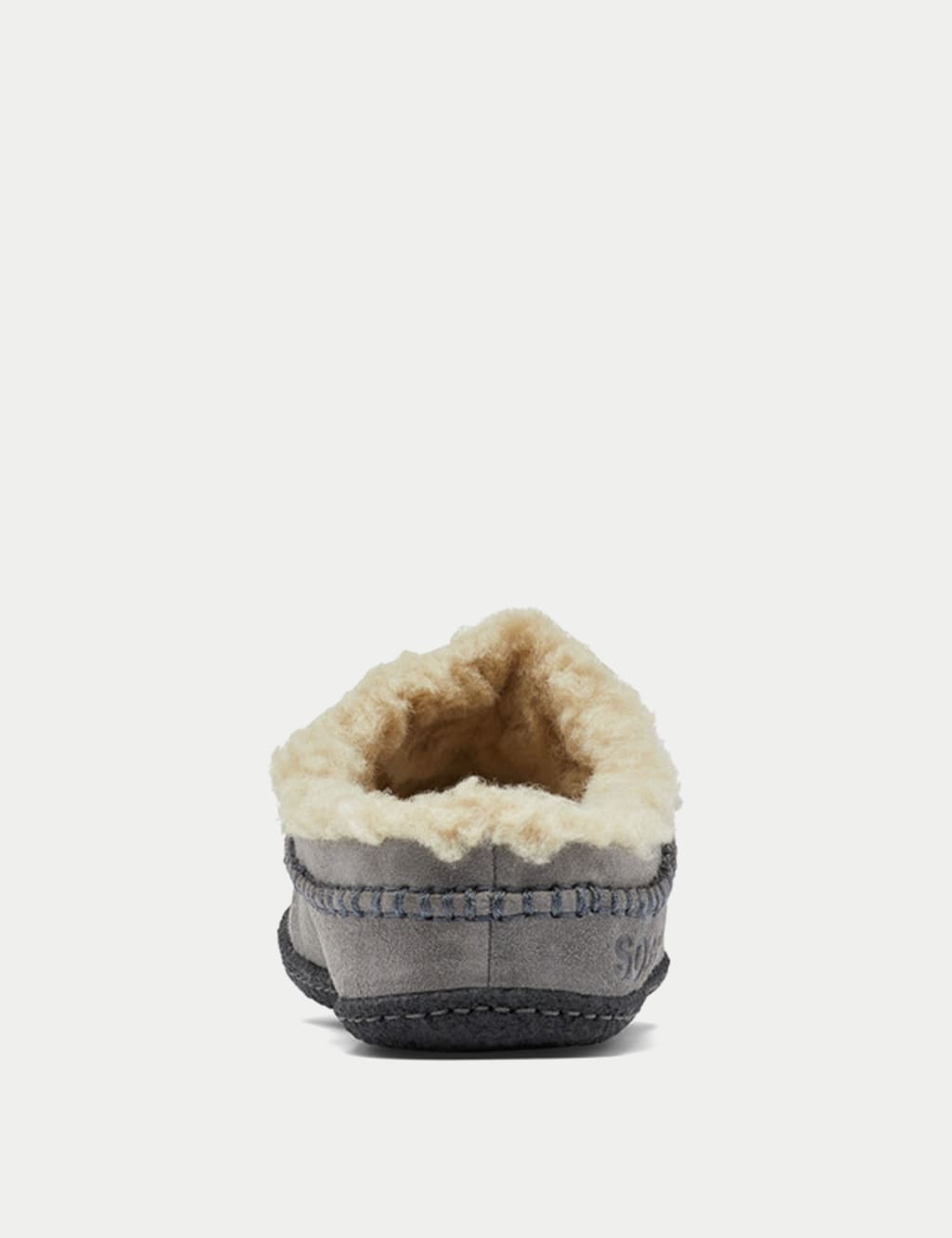 Lanner Ridge Suede Shearling Slippers 3 of 5