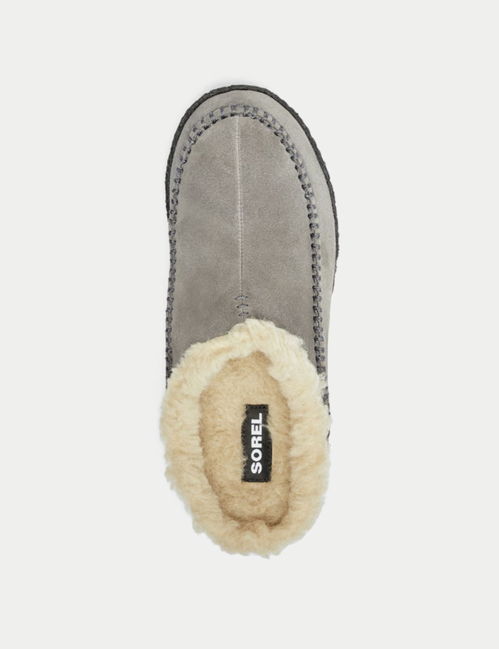 Lanner Ridge Suede Shearling Slippers 5 of 5