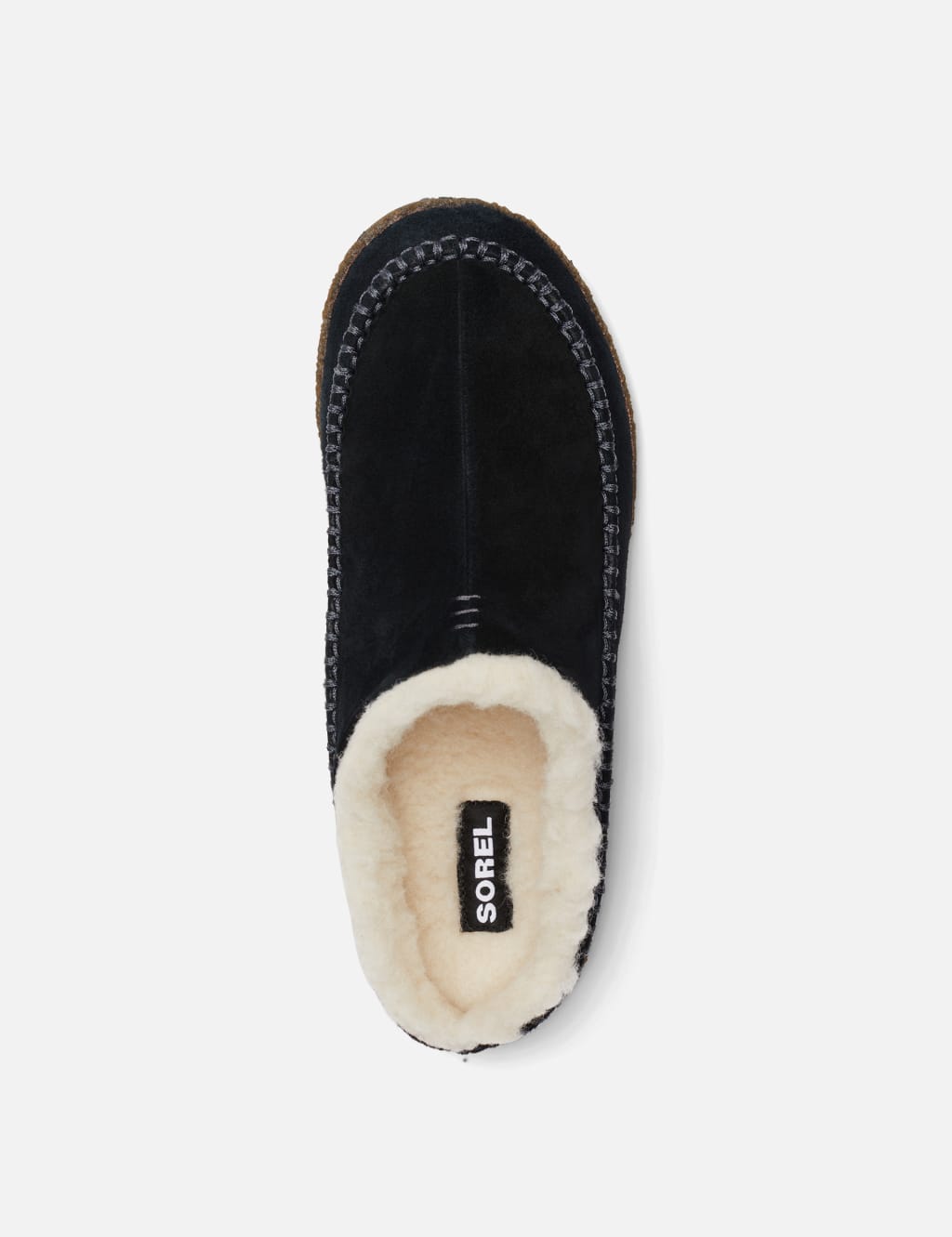 Lanner Ridge Suede Shearling Slippers 5 of 6