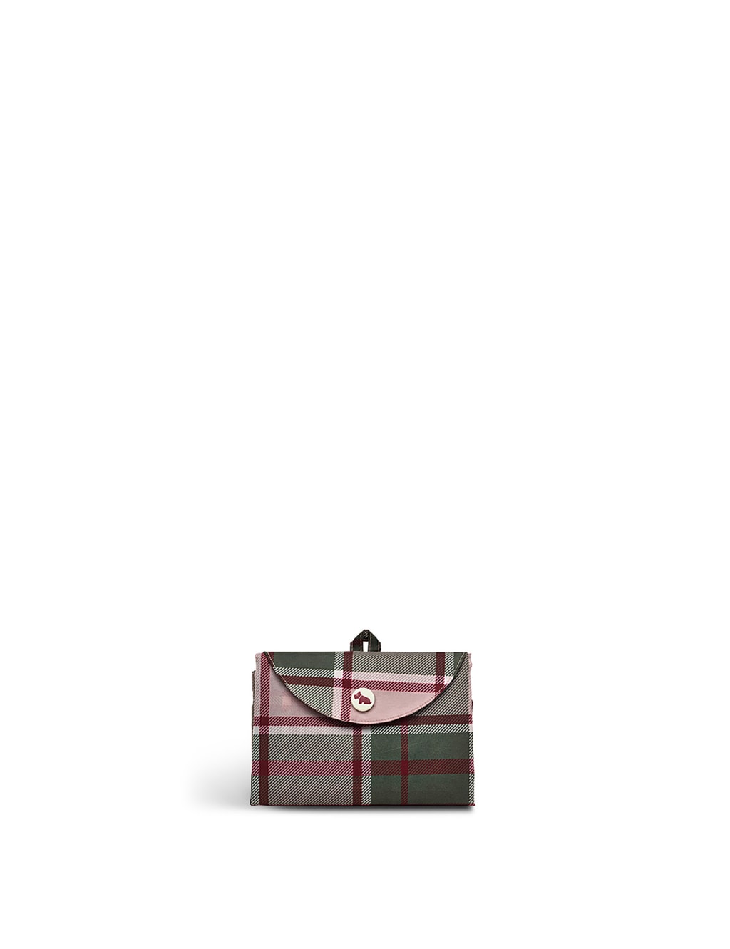 Autumn Check Packable Tote Bag