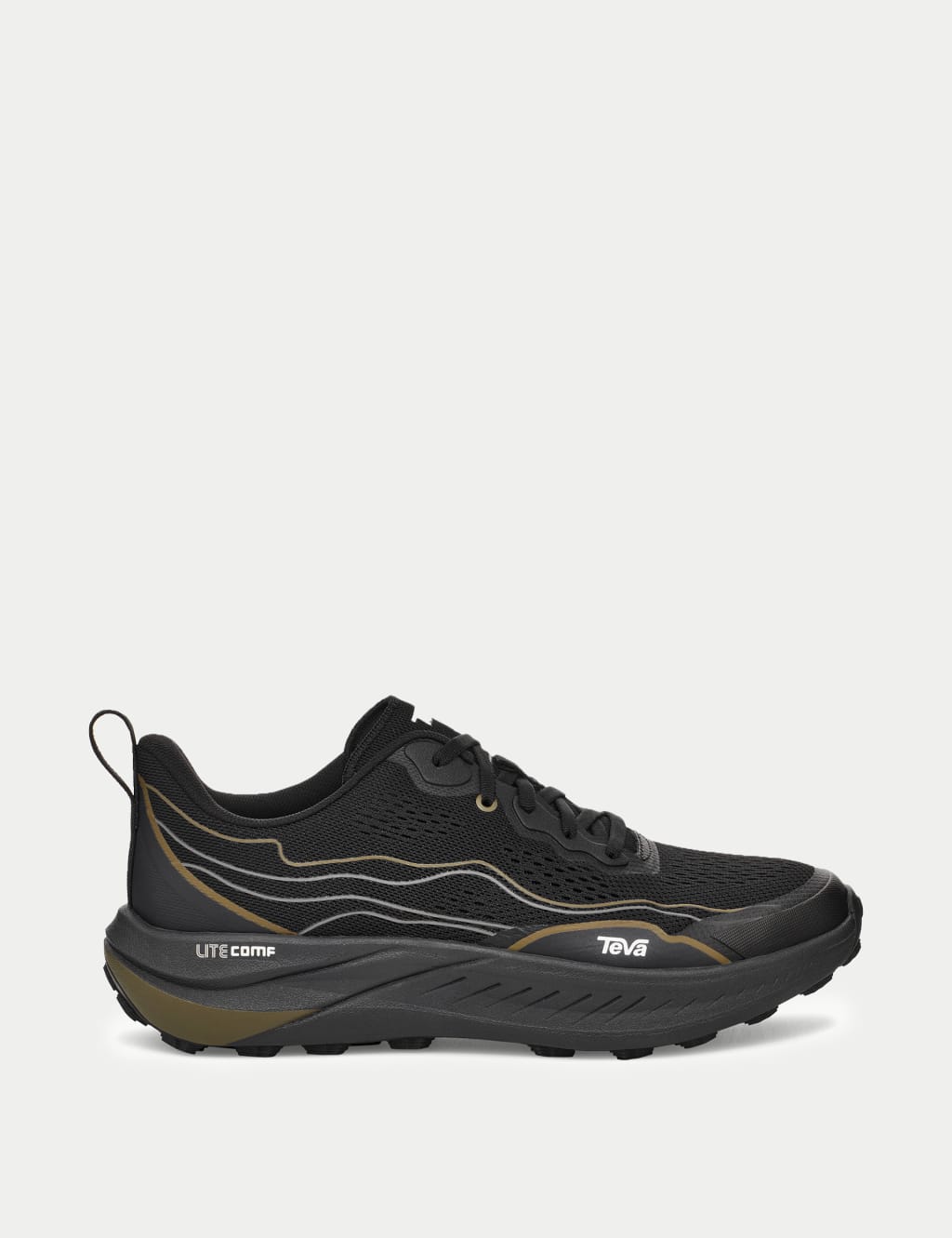 Teva lace up trainer shoes top