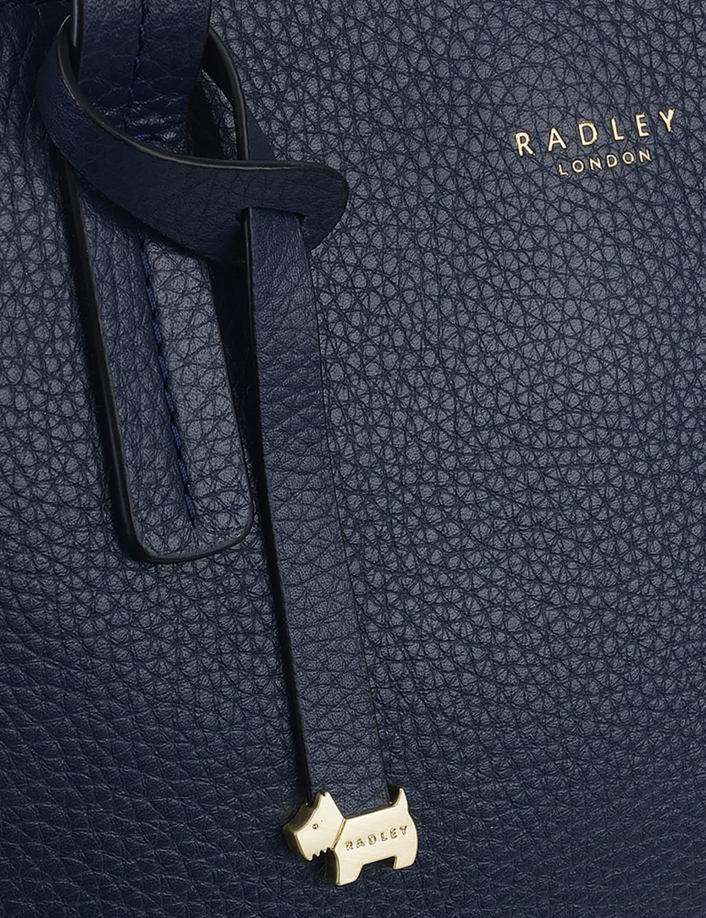 Radley navy handbag on sale