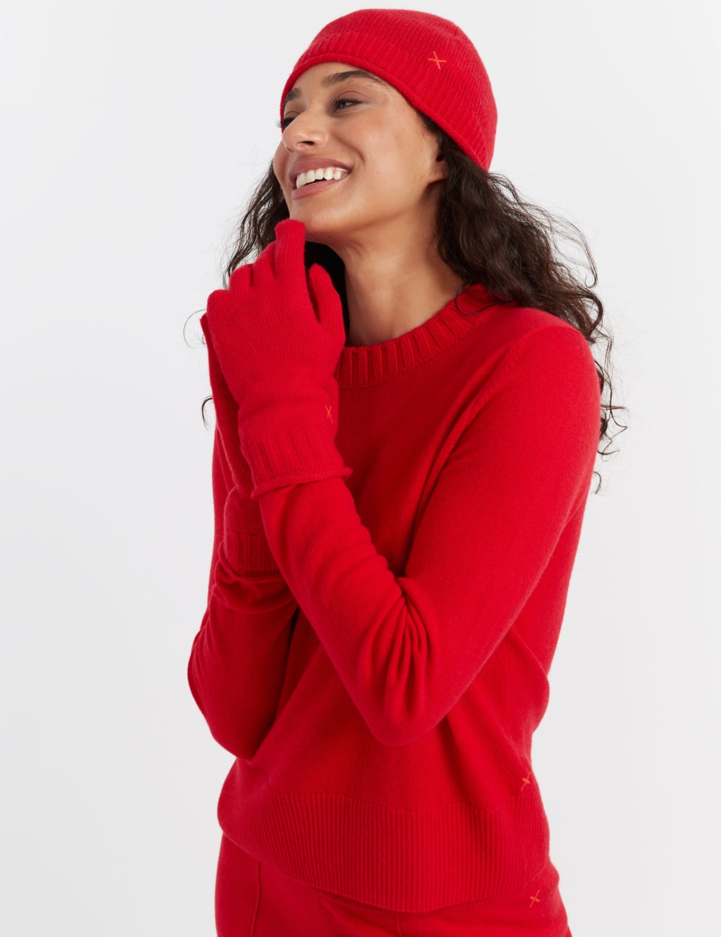 Wool Rich With Cashmere Gloves 1 of 2