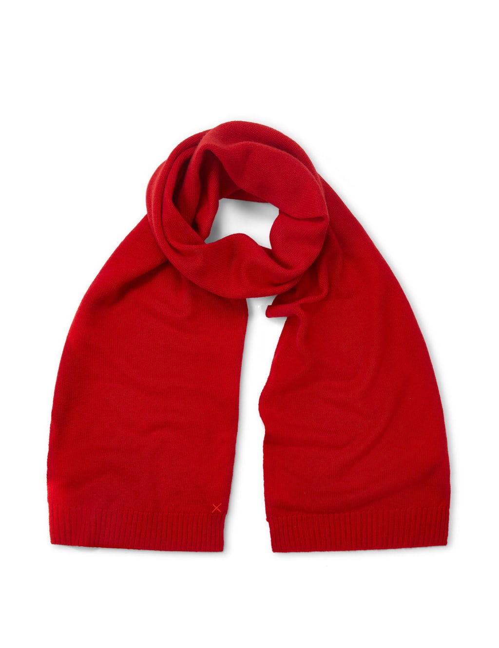 Wool Rich With Cashmere Knitted Scarf 2 of 2