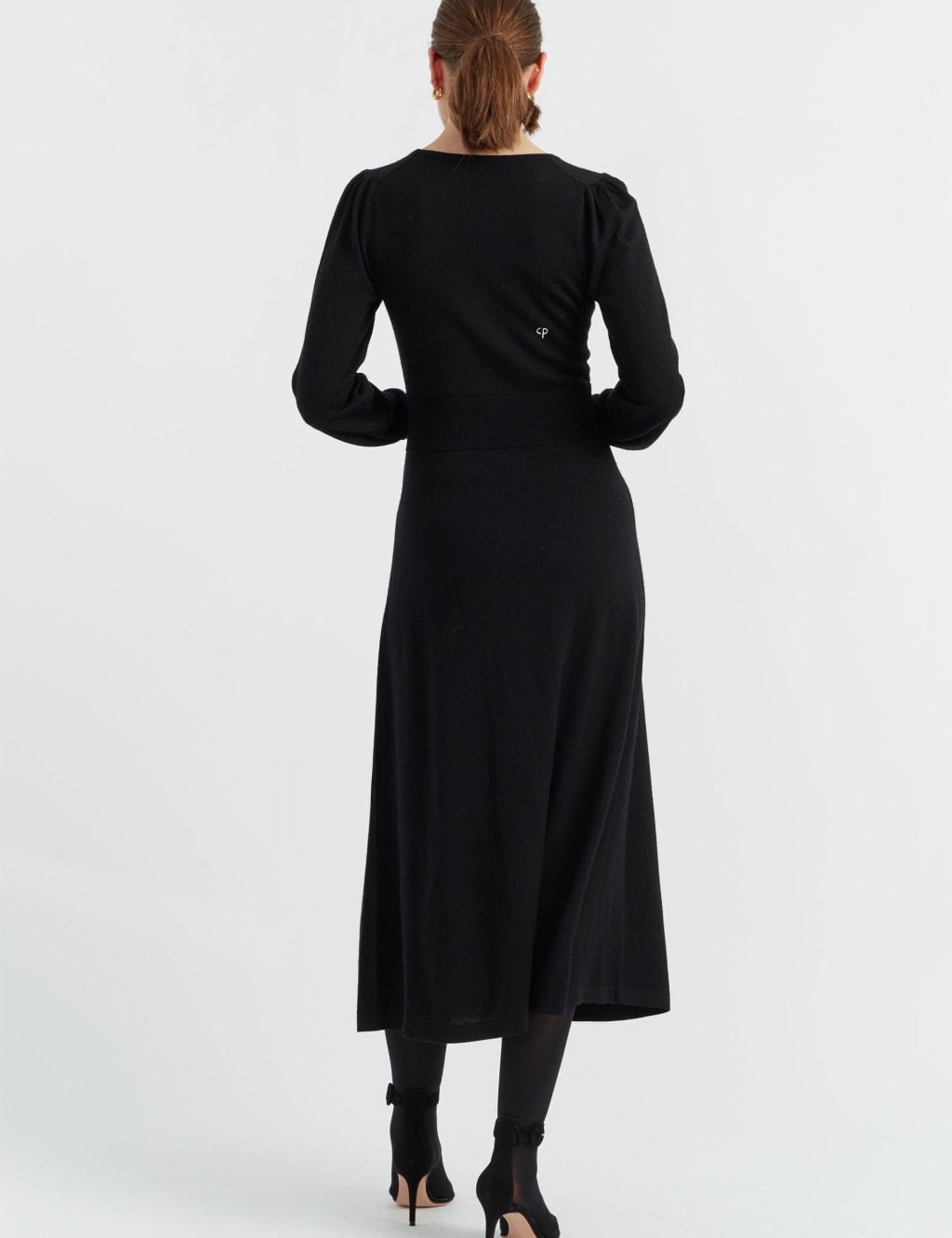 Wool midi dress online
