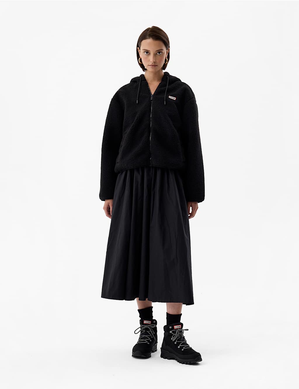 Bonelle Teddy Hooded Relaxed Jacket 2 of 4
