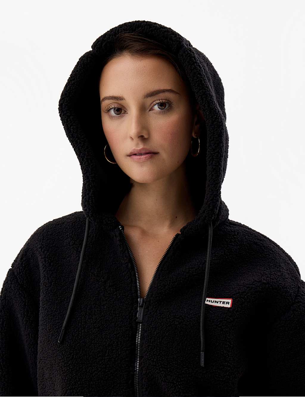 Bonelle Teddy Hooded Relaxed Jacket 4 of 4