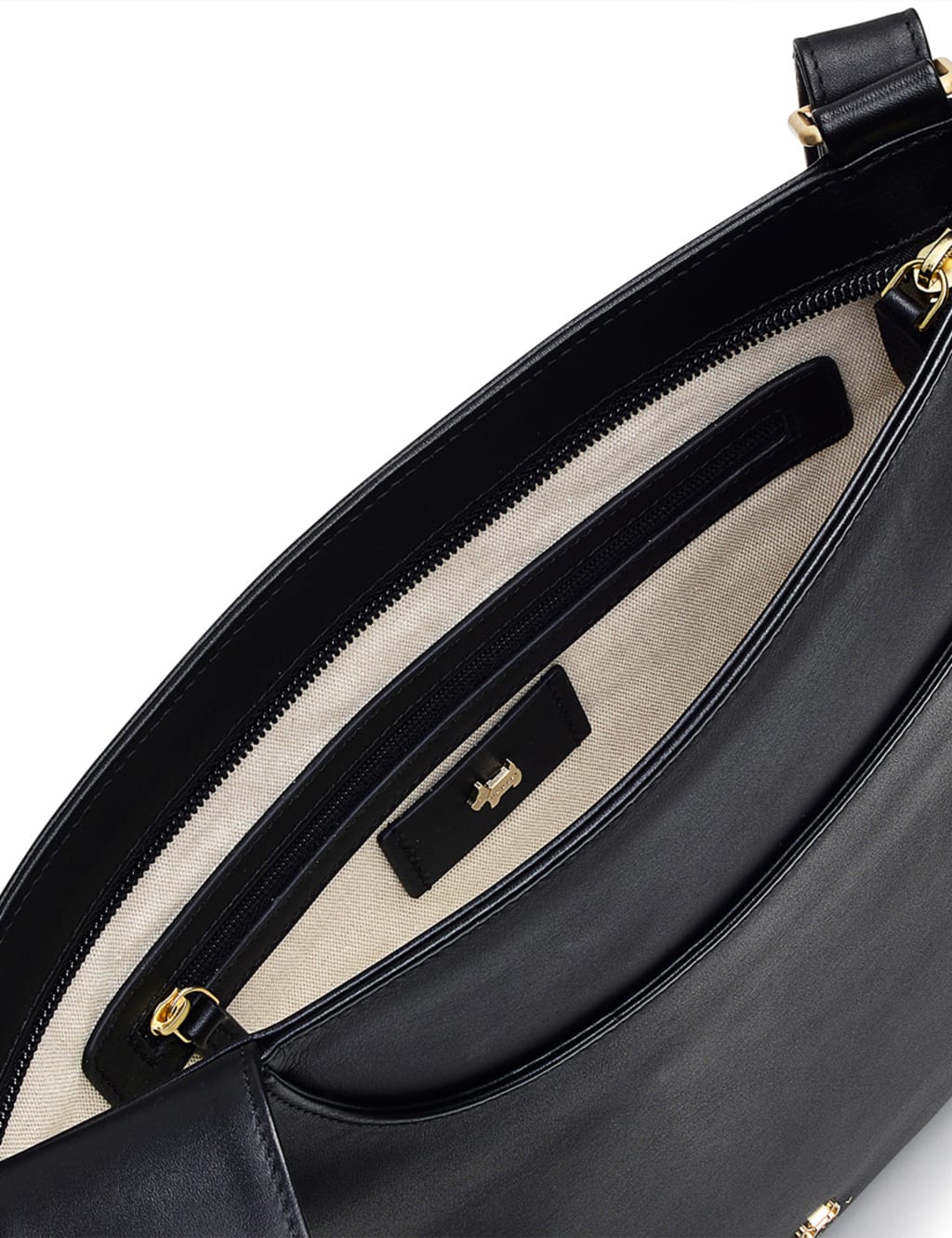 Pockets Leather Zip Around Cross Body Bag 3 of 4