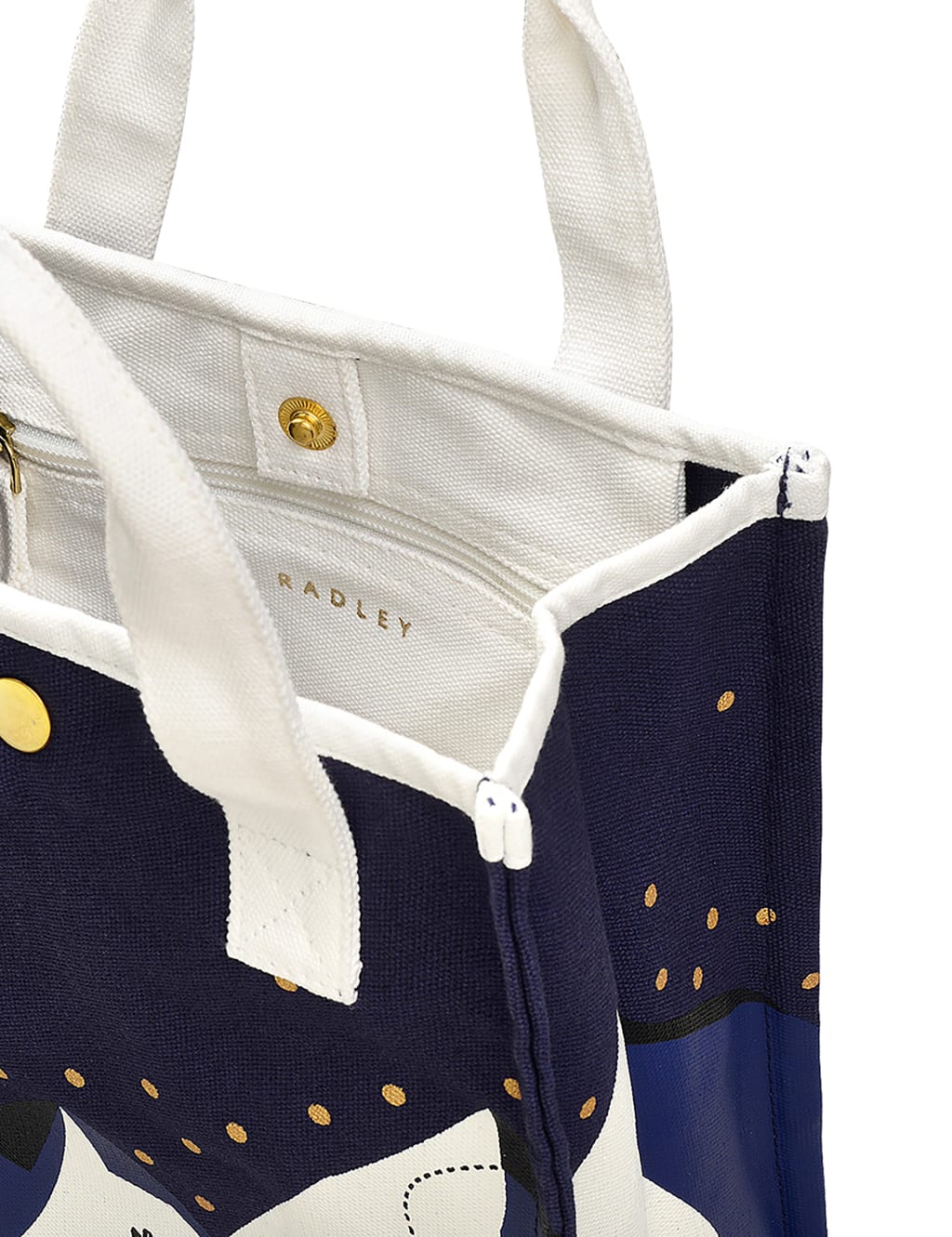 Radley small canvas grab bag clearance