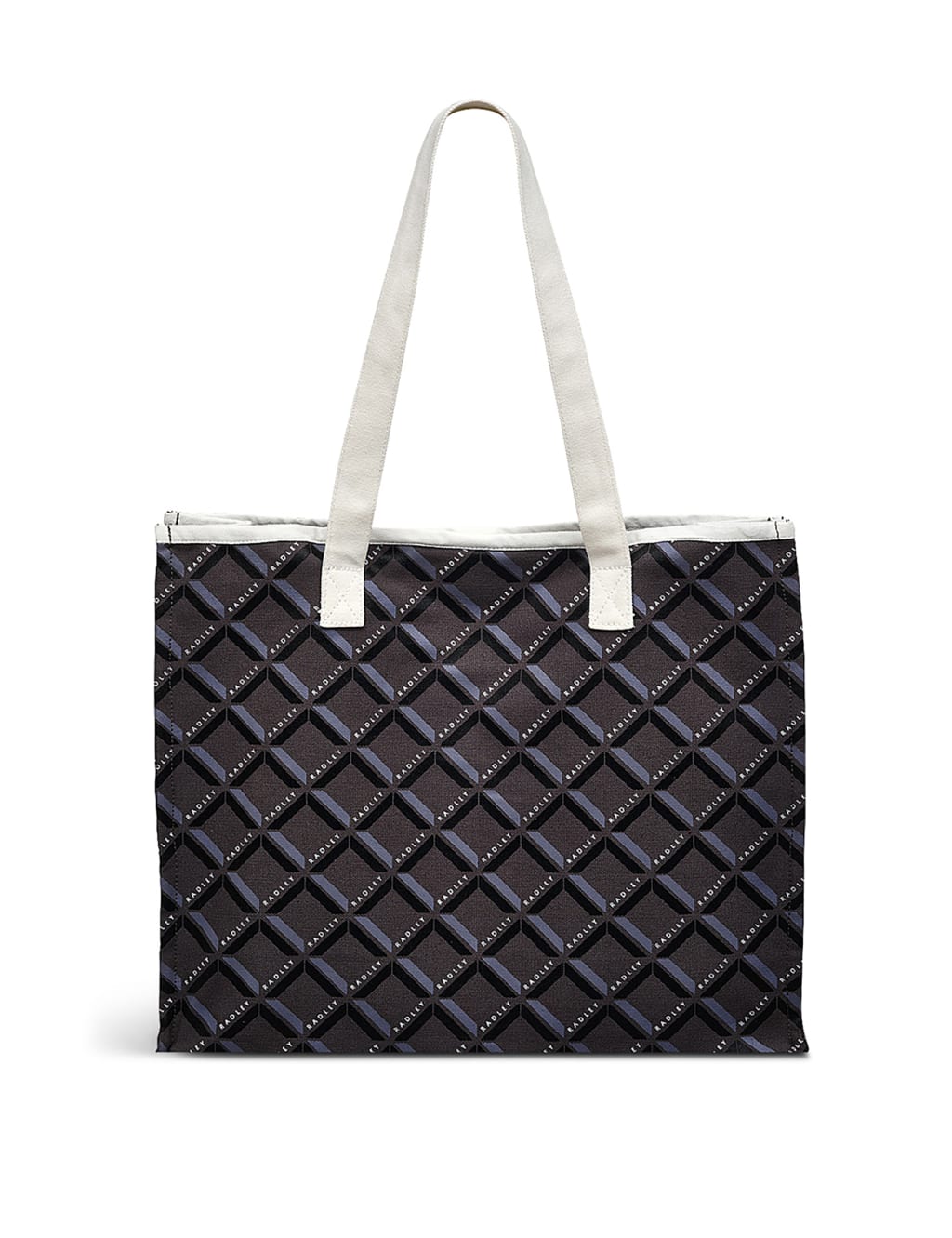 Canvas Geometric Tote Bag Radley M S