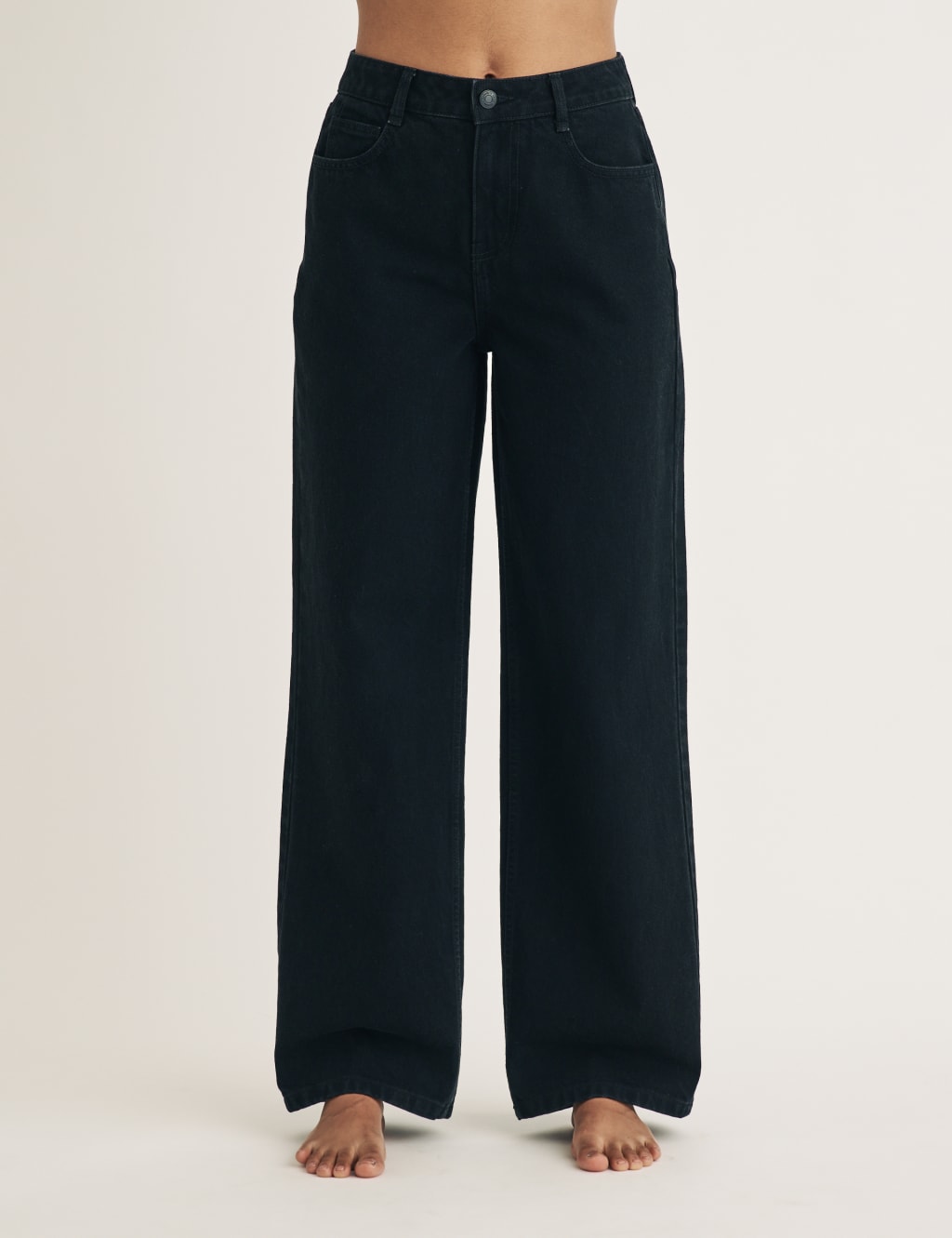 High Waisted Wide Leg Jeans 2 of 5