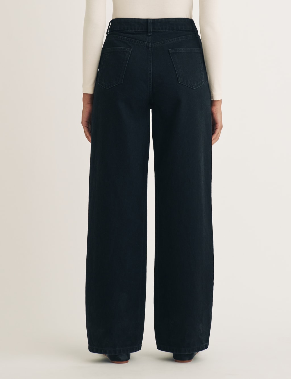 High Waisted Wide Leg Jeans 3 of 5