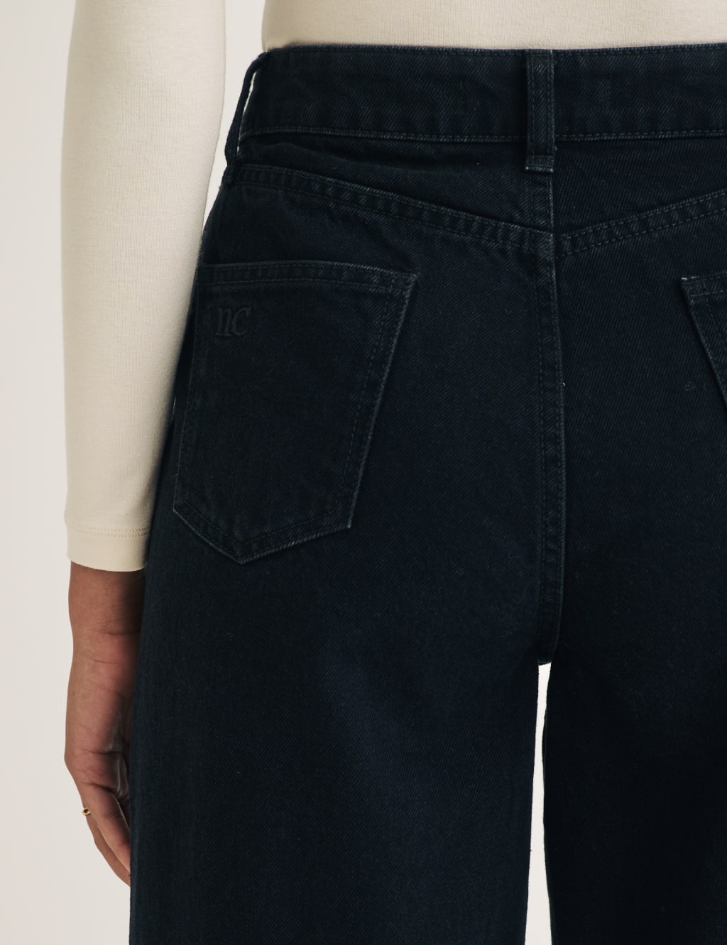 High Waisted Wide Leg Jeans 5 of 5