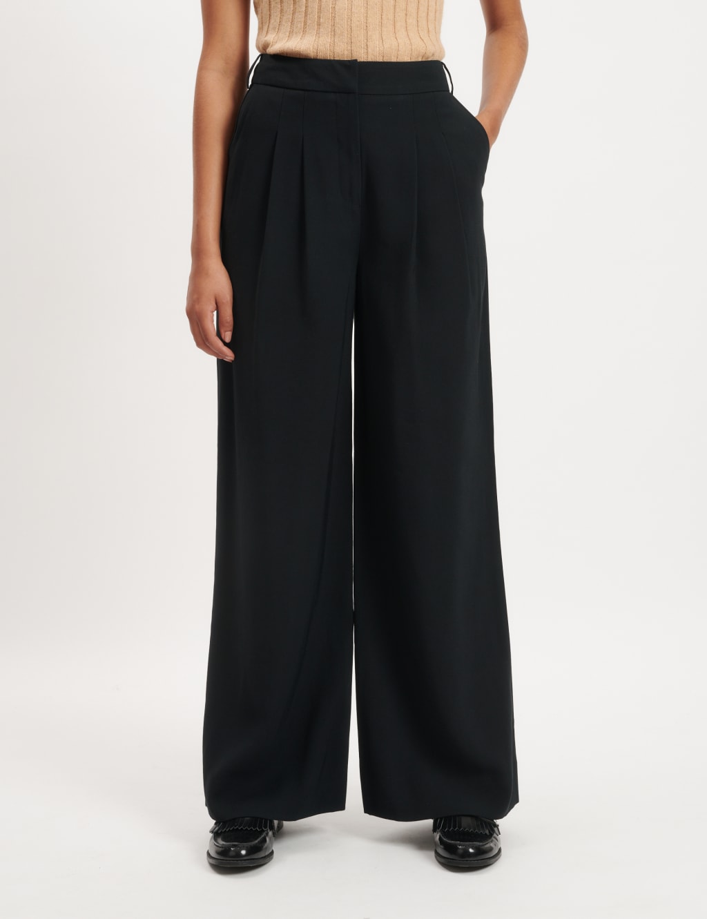 Pleat Front Tailored Trousers 2 of 5