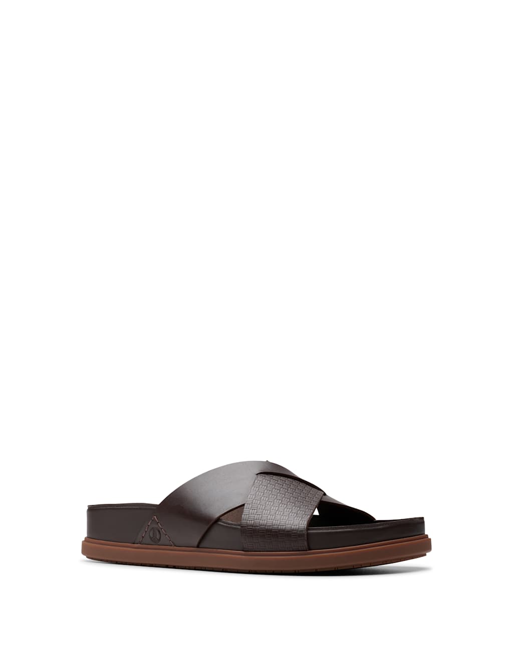 Leather Crossover Sliders 7 of 7