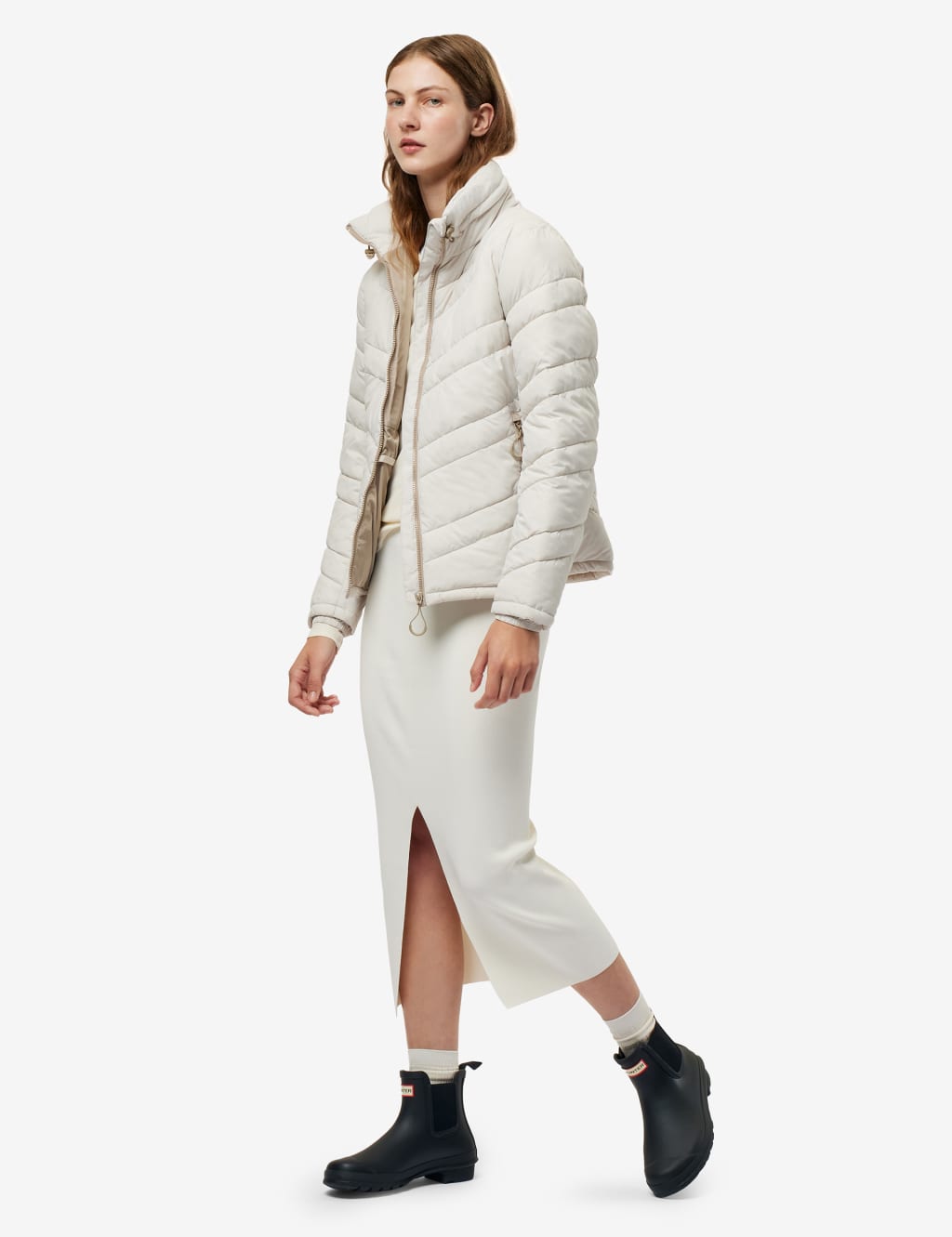 Hooded Packaway Puffer Coat 3 of 5
