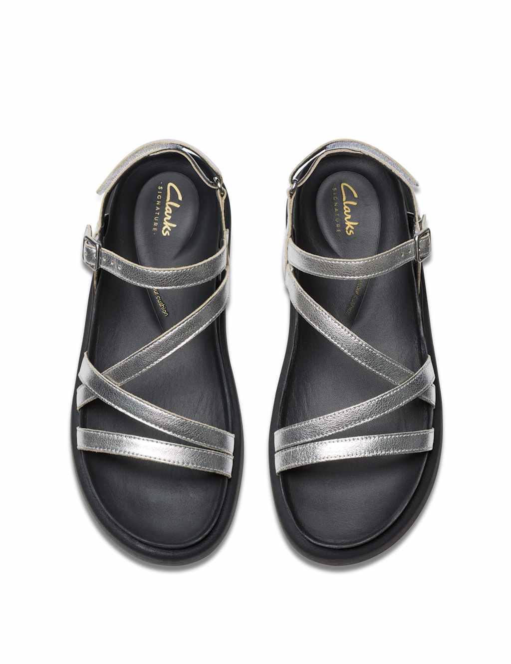 Leather Strappy Flatform Sandals 6 of 7