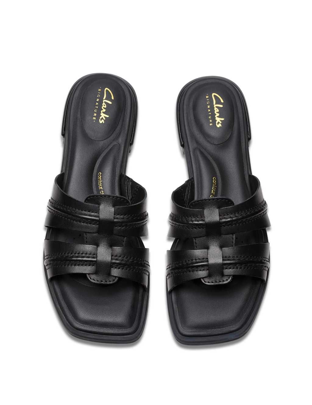 Leather Strappy Open Toe Mules 6 of 7