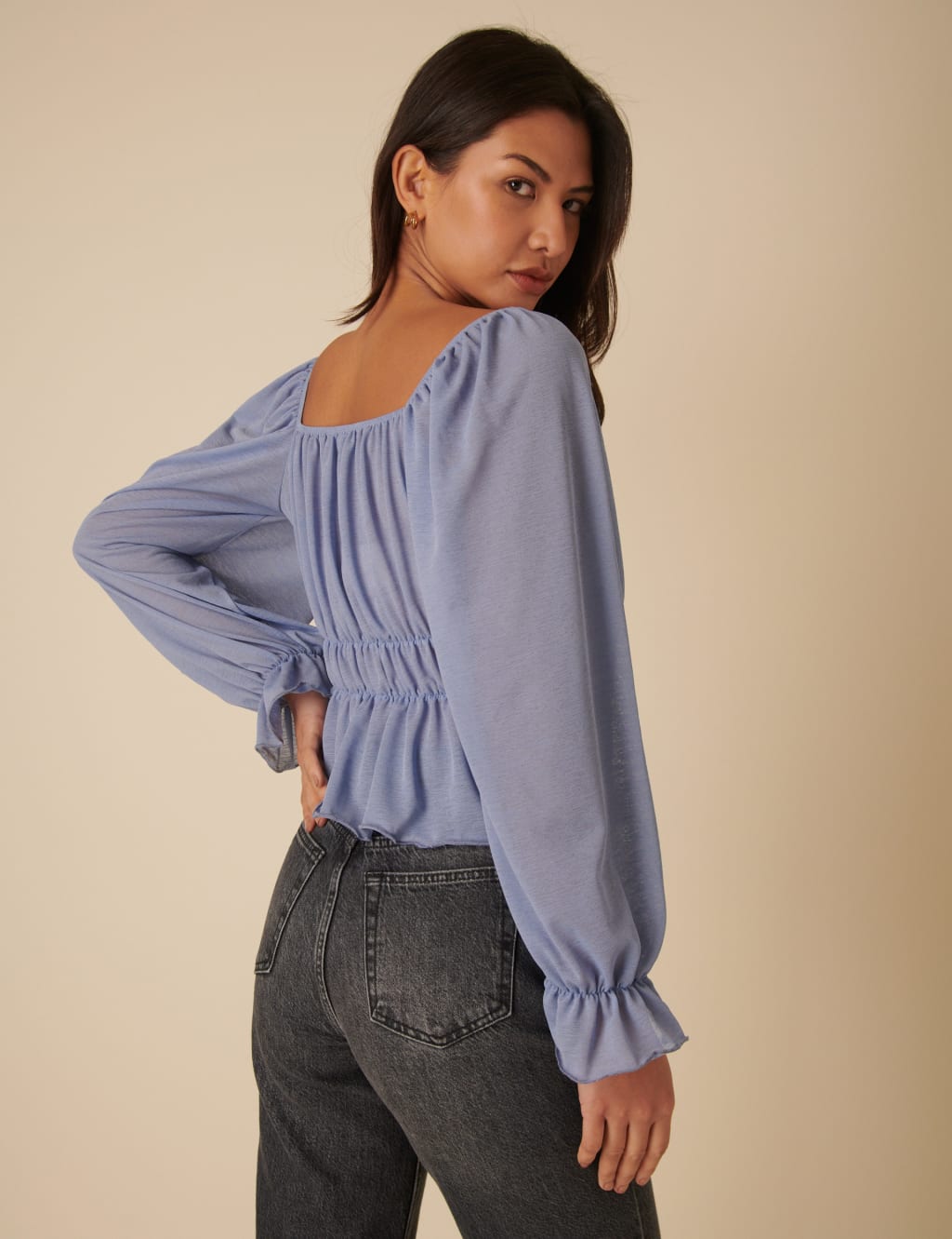 Square Neck Blouse 2 of 4