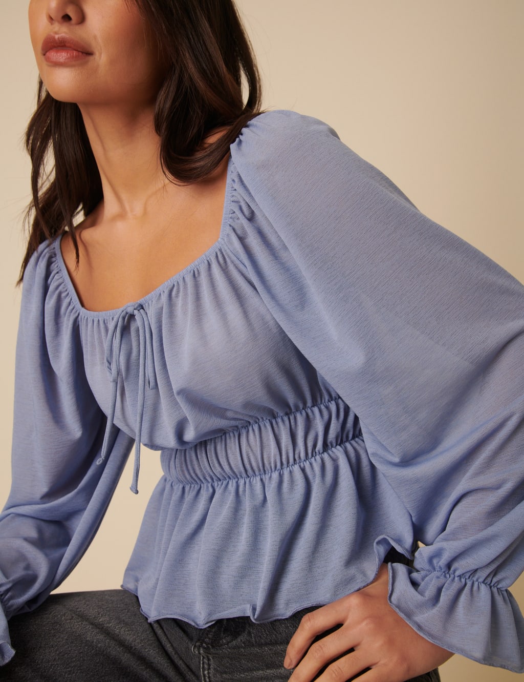 Square Neck Blouse 3 of 4