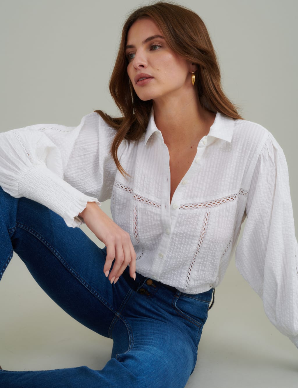Pure Cotton Collared Shirt 5 of 5