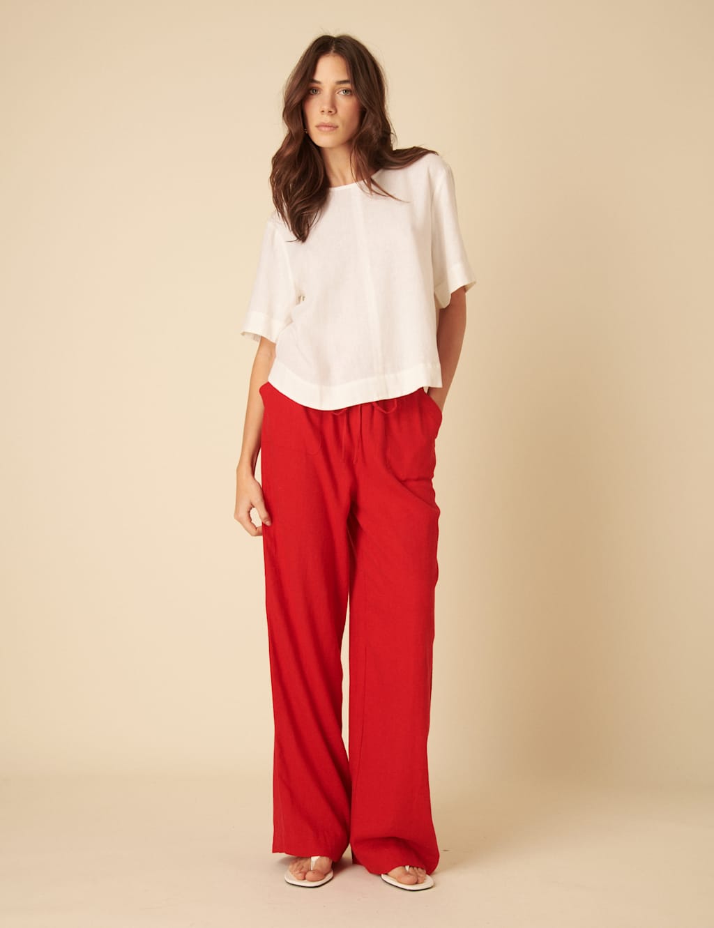 Linen Rich Relaxed Top 2 of 5
