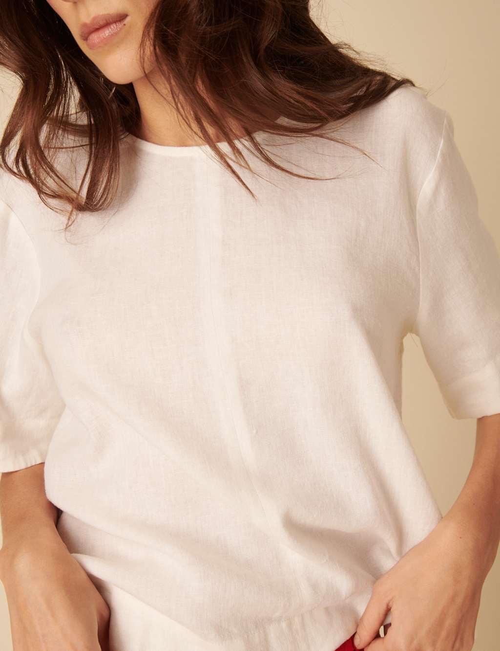 Linen Rich Relaxed Top 4 of 5