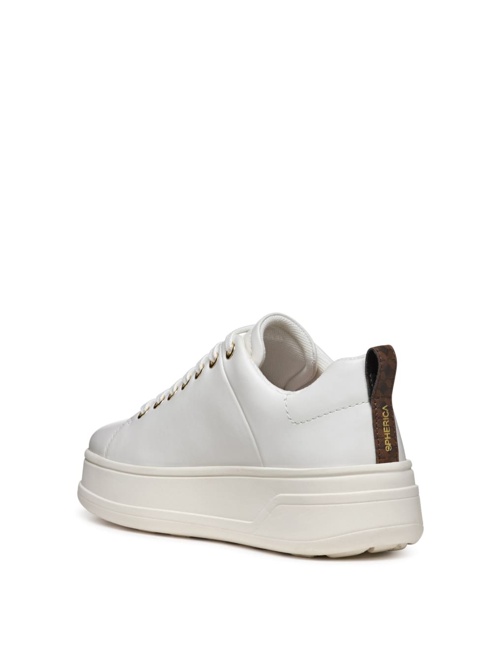 Leather Lace Up Trainers 4 of 6
