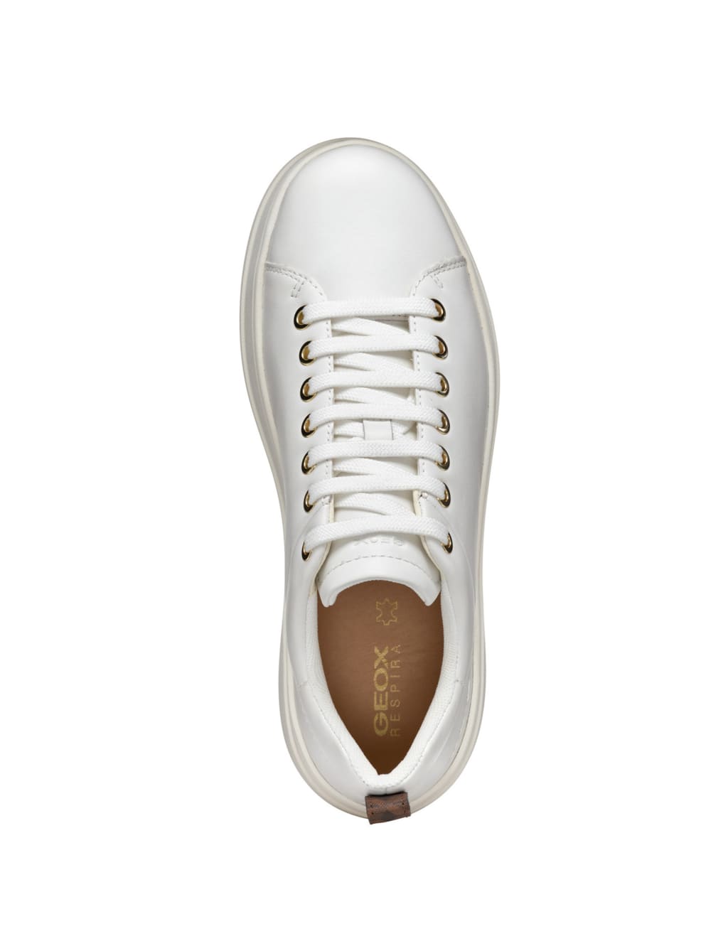 Leather Lace Up Trainers 5 of 6