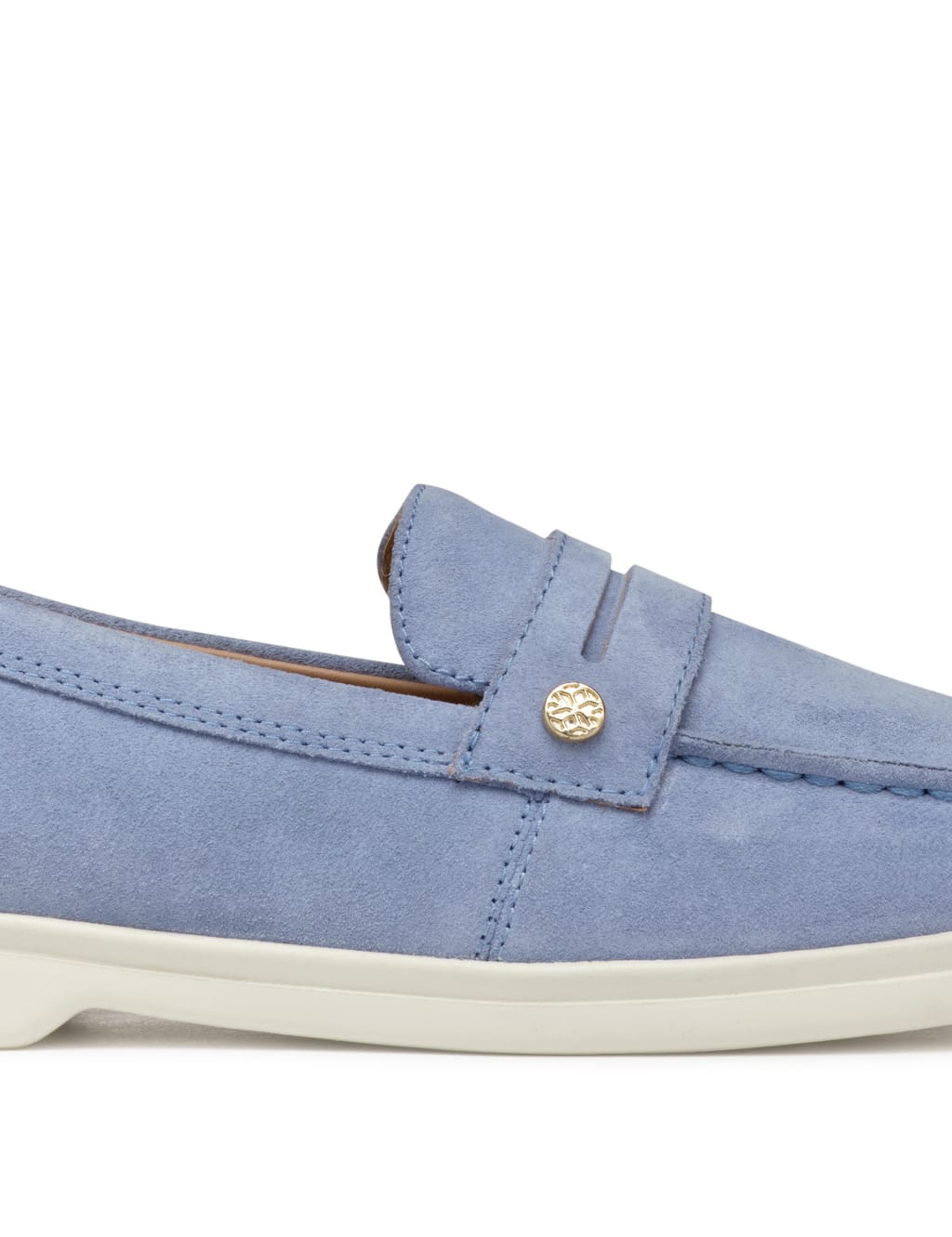 suede platform loafers