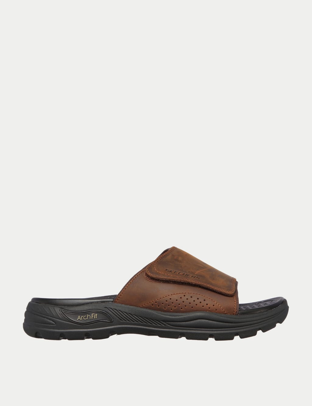 Arch Fit Motley Revelo Leather Sliders Skechers M S