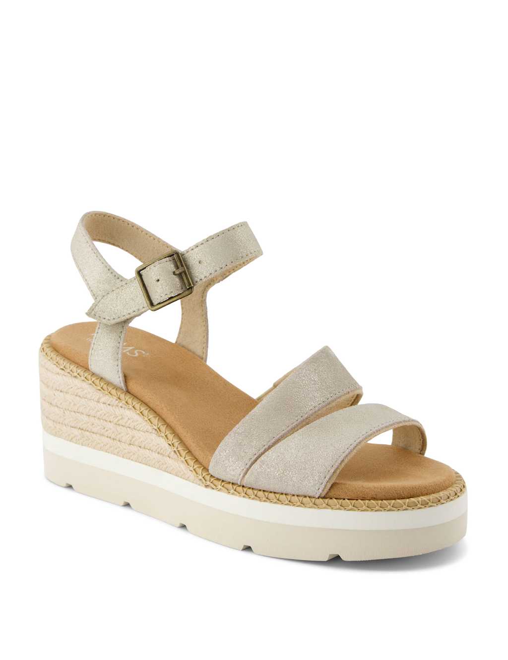 Darya Leather Wedge Sandals 4 of 9