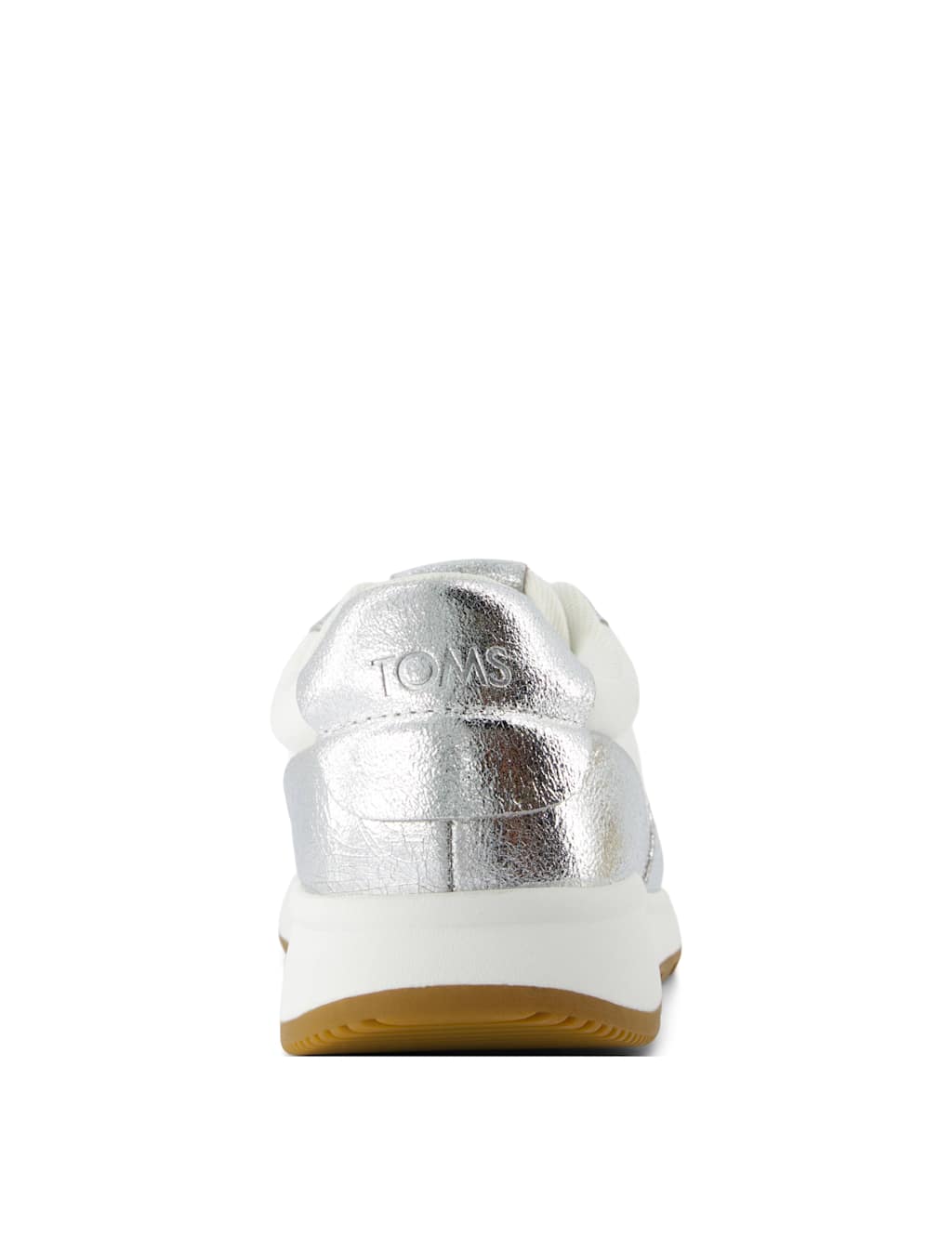 Leather Metallic Trainers 5 of 17
