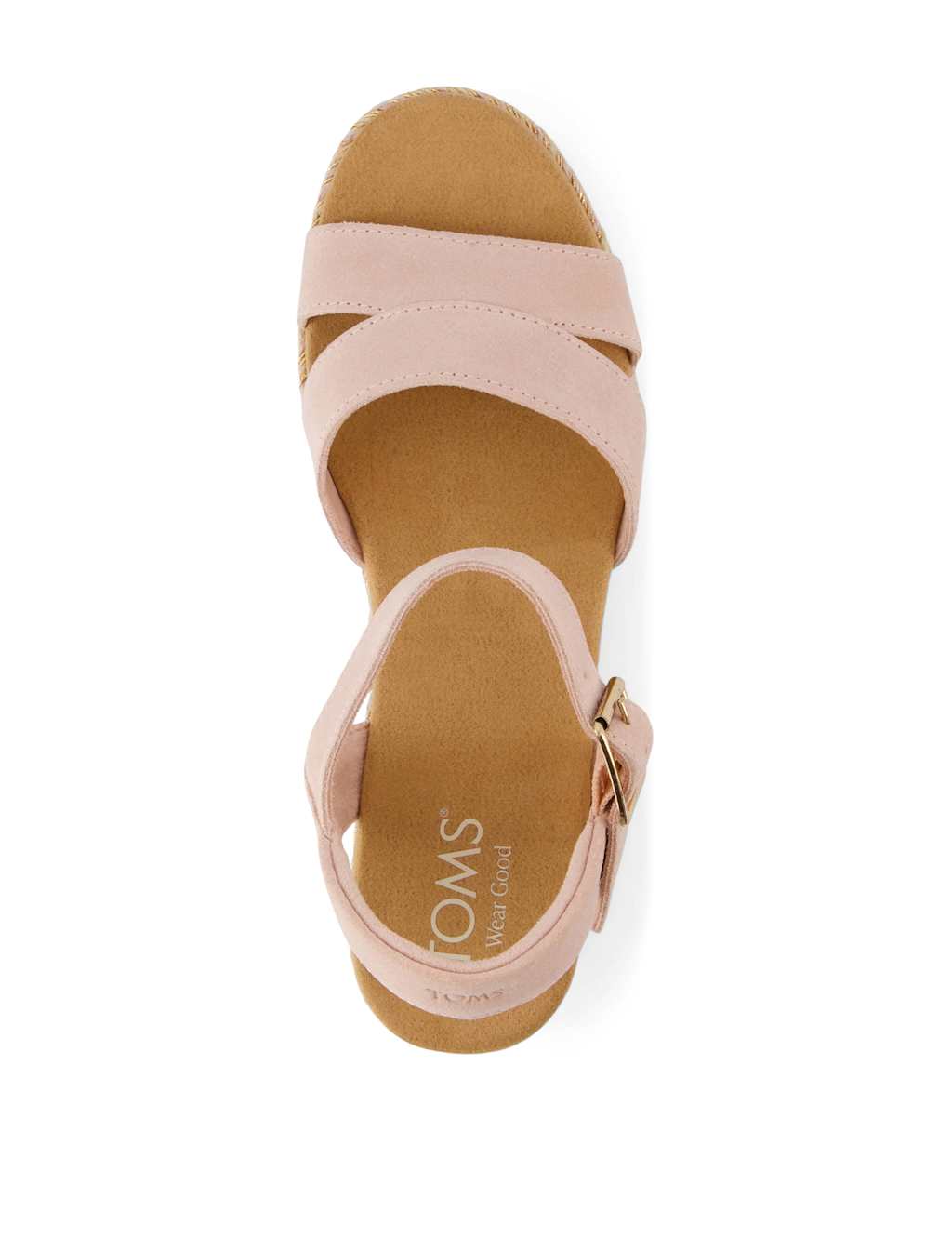 Leather Ankle Strap Wedge Espadrille Sandals 7 of 9
