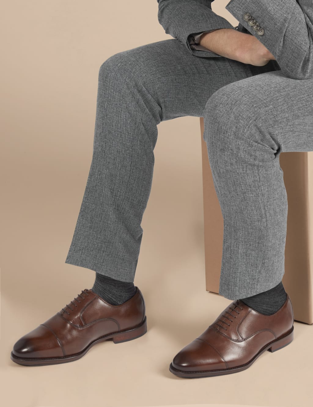 Leather Oxford Shoes 1 of 10