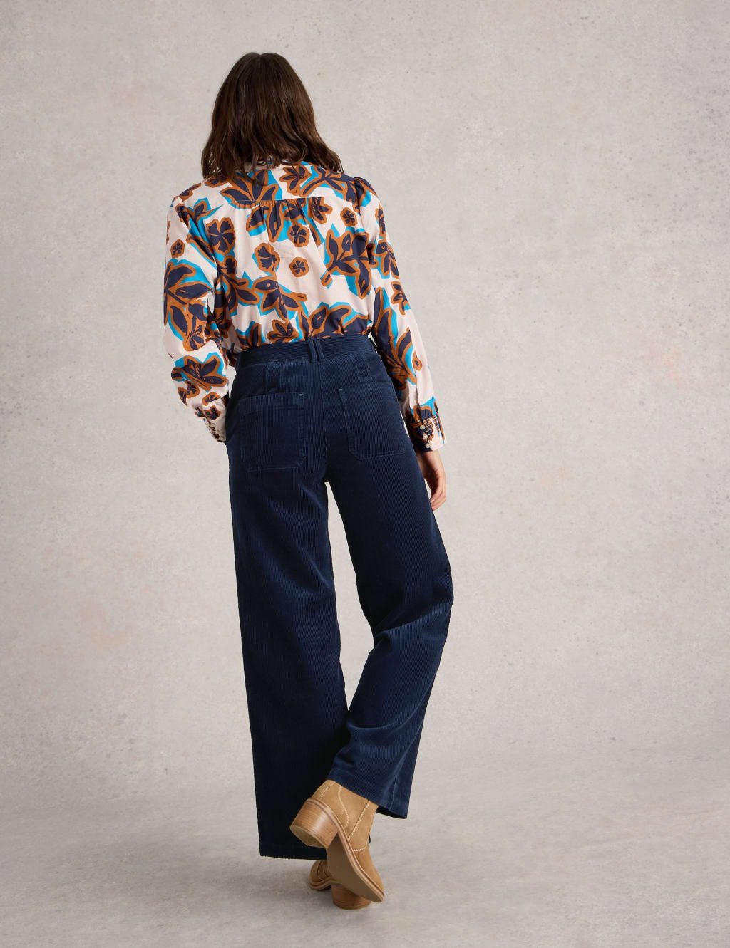 Cord Wide Leg Trousers 4 of 6