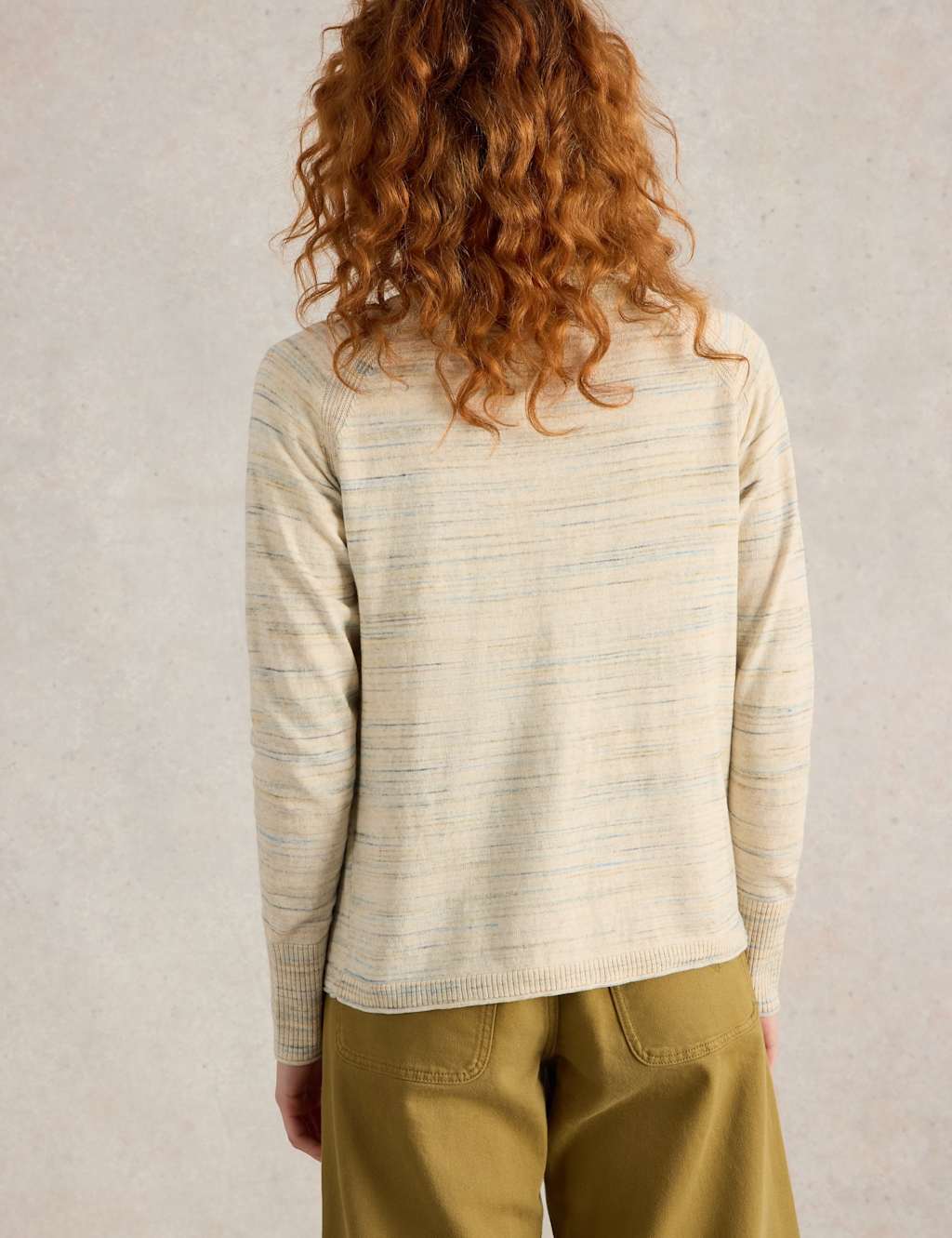 Pure Cotton Space Dyed Cardigan 4 of 6