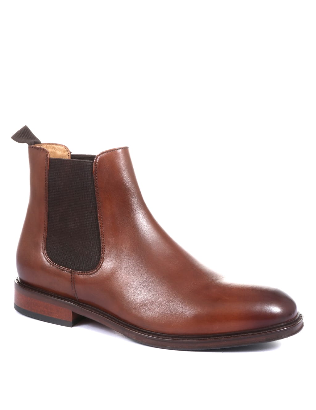Leather Pull-On Chelsea Boots 2 of 7