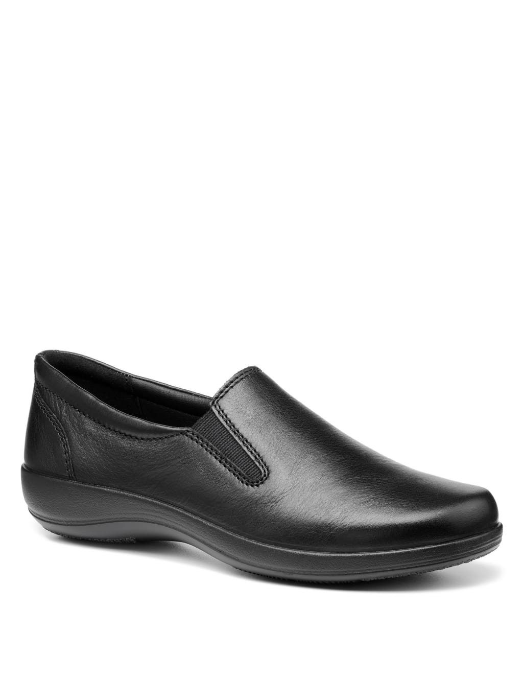 Glove II Wide Fit Leather Flat Boat Shoes 2 of 4