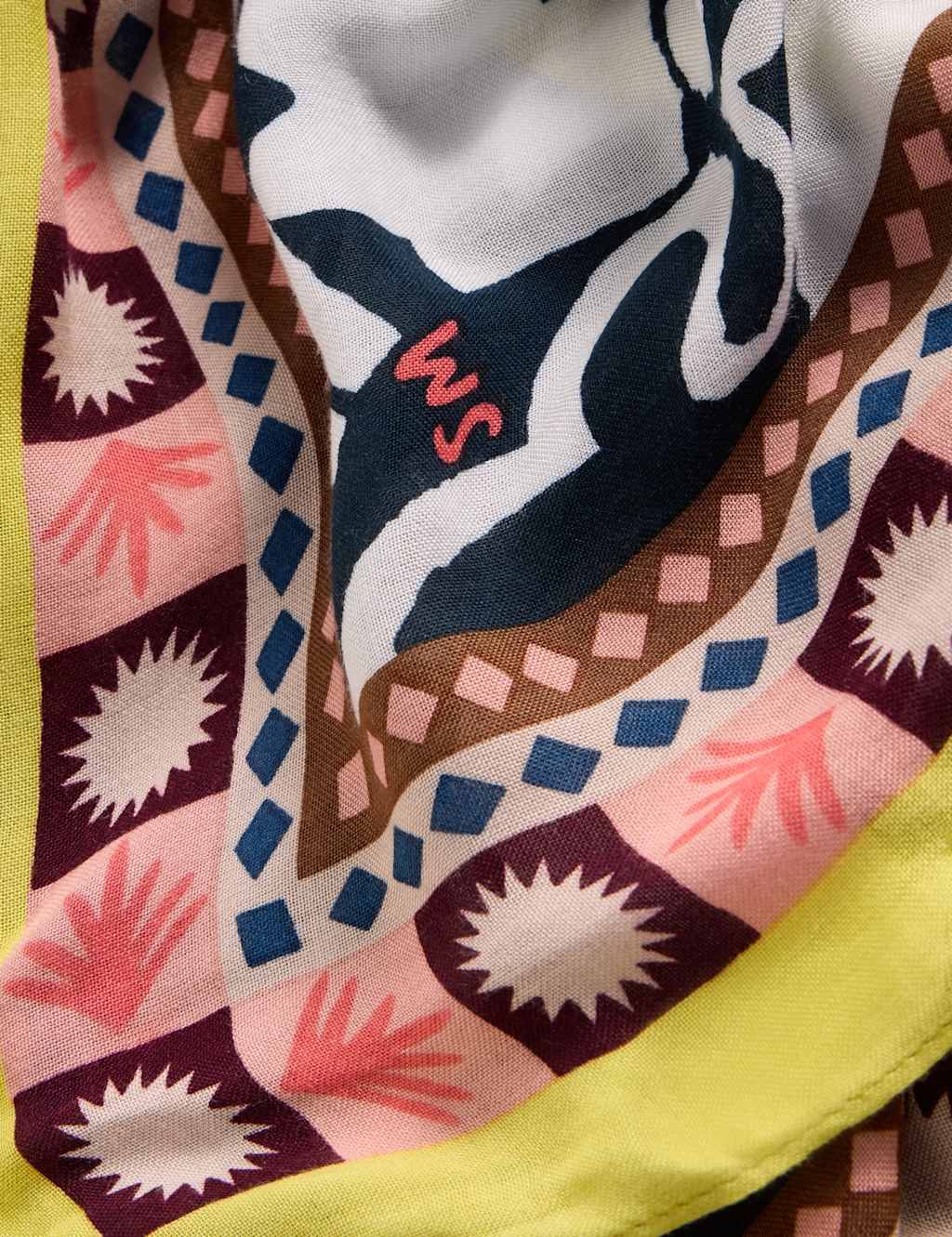Woven Printed Scarf 3 of 3