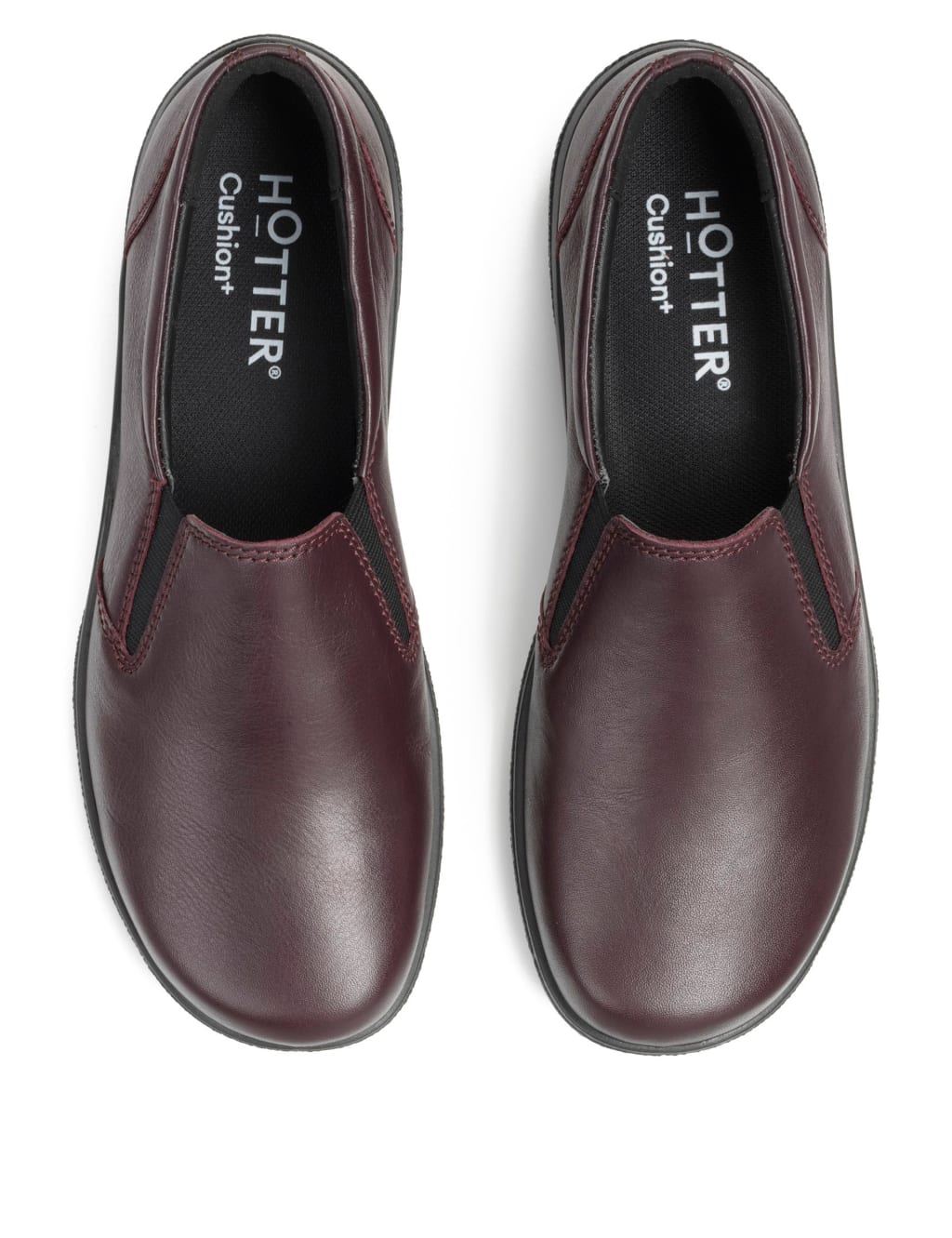 Glove II Leather Slip On Boat Shoes Hotter M S