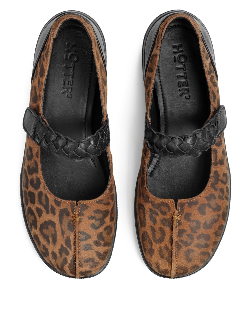 Shake II Leather Riptape Flat Pumps 4 of 4