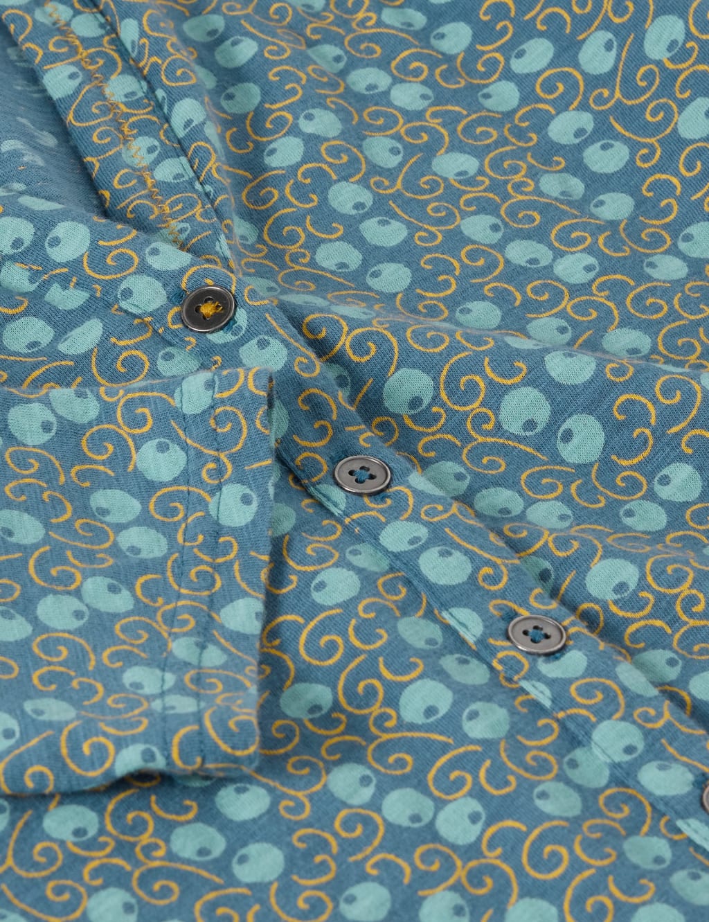 Pure Cotton Printed Collared Shirt 6 of 6