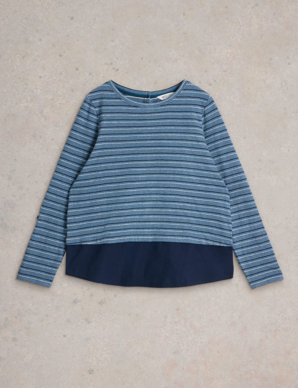 Pure Cotton Striped Longline Top 2 of 6